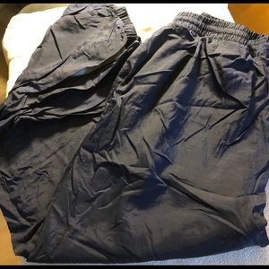 Body Co Women’s Blue Loose Fit Athletic Pants